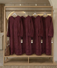 IRISH LAWN 3PC (MAROON)