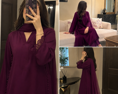 MAHROSH 3PC LAWN DRESS
