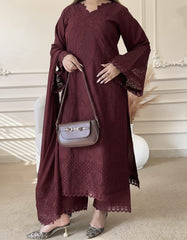 IRISH LAWN 3PC (MAROON)