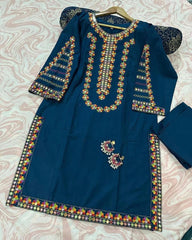 Affordable casual pure lawn dress