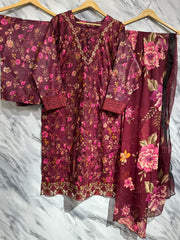BURAQ 3PC LAWN DRESS