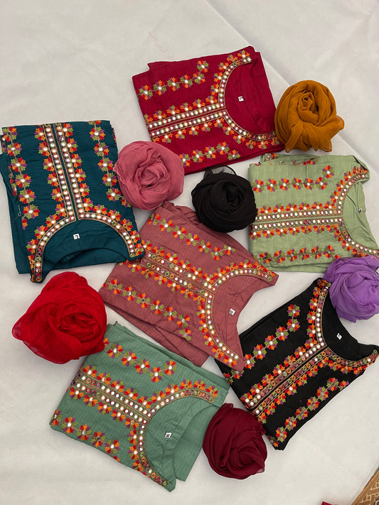 Affordable casual pure lawn dress