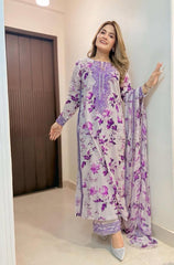 ANEELA’S 3PC DRESS