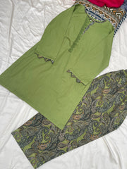 TASHO BASIC LAWN OUTFIT (DHANI GREEN)