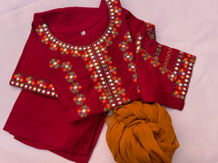 Affordable casual pure lawn dress