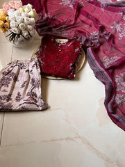 BURAQ 3PC LAWN DRESS