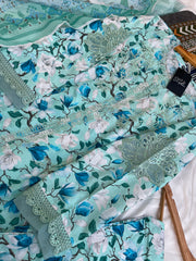 FAREENA 3PC LAWN DRESS