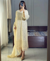IRISH LUXURY LAWN COLLECTION (pearl white )