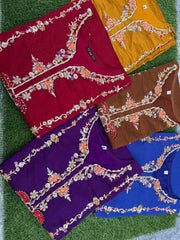 Khaddi net kurta