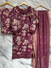 BURAQ 3PC LAWN DRESS