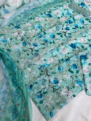 FAREENA 3PC LAWN DRESS