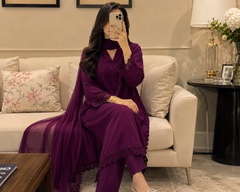 MAHROSH 3PC LAWN DRESS