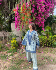 HUNZA EMBROIDERED SHALWAR SET