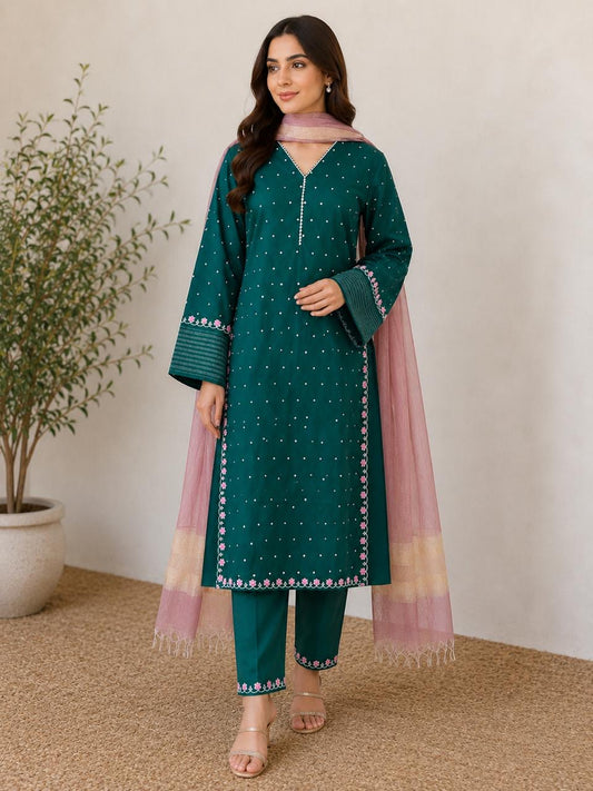 ZARISH 3PC LAWN DRESS
