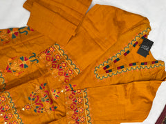 Embroidered coord set