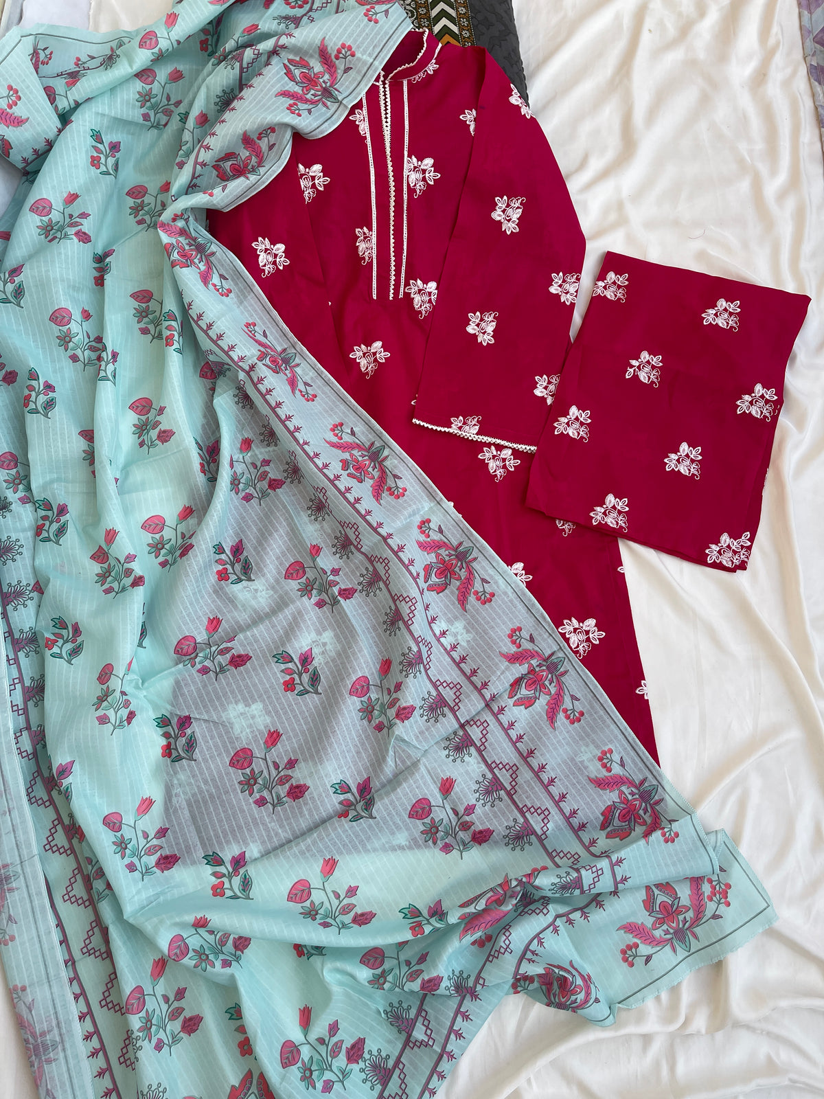 BAREEN LAWN 3PC DRESS