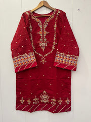 Khaddi net kurta