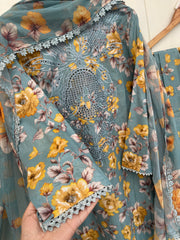 RAYA 3PC LAWN DRESS