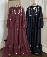 SHEEN LAWN MAXI DRESS