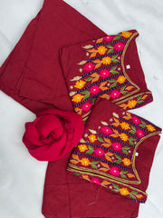 Embroidered 3pc dress