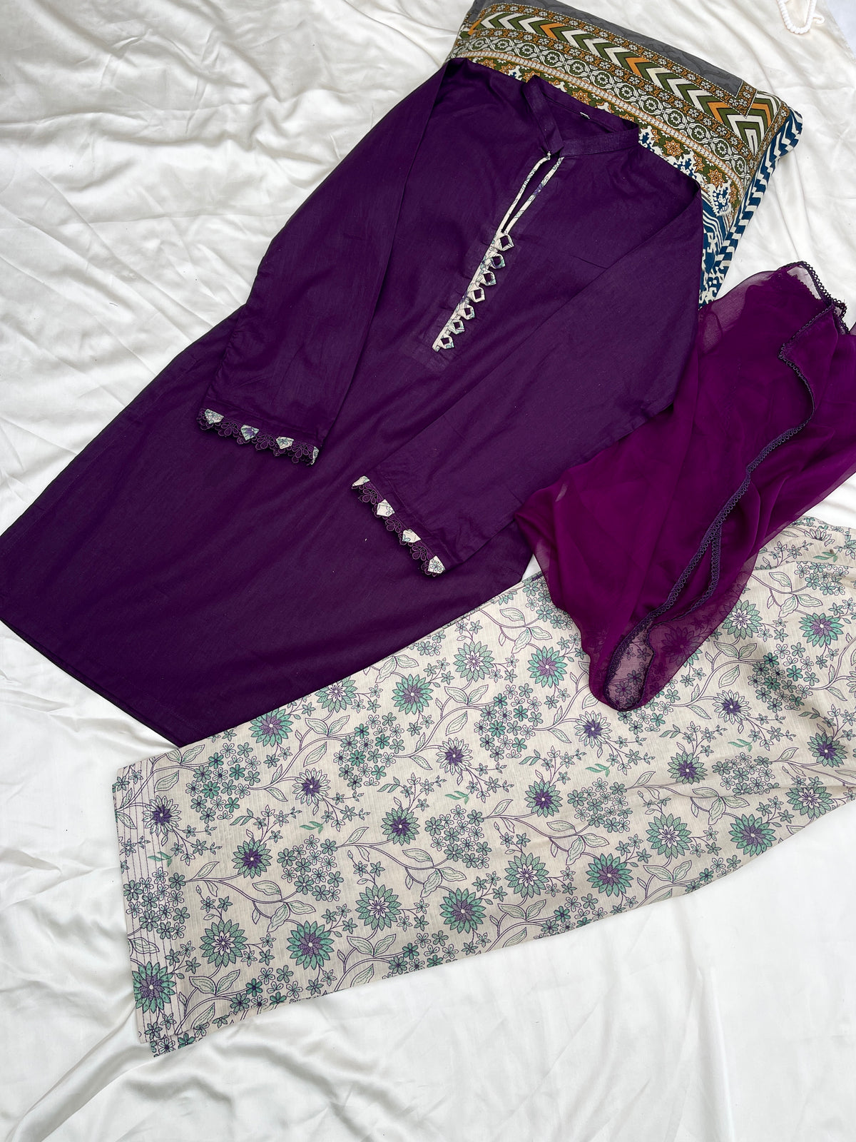 TASHO BASIC LAWN OUTFIT (PURPLE)