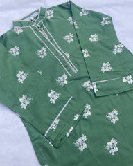 BASIC EMBROIDERED COORD SET