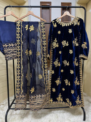 Formal velvet 3pc collection