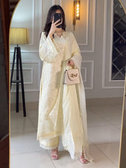 IRISH LUXURY LAWN COLLECTION (pearl white )