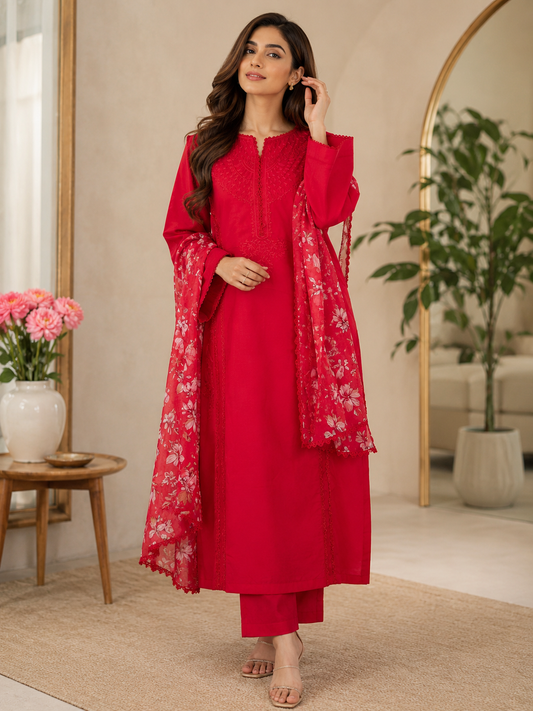 COCO LAWN 3PC DRESS