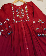 SHEEN LAWN MAXI DRESS