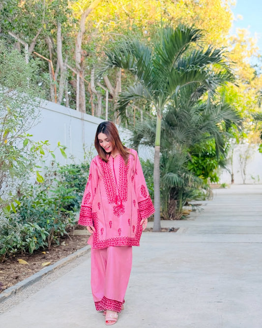 WANIYA LUXURY LAWN shalwar dress