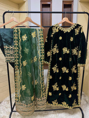 Formal velvet 3pc collection