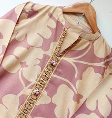 Jacquard lawn dress
