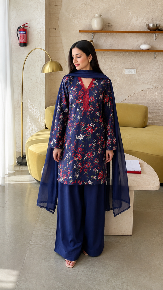 The TASHO BASIC LAWN OUTFIT (BLUE )