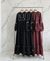 SHEEN LAWN MAXI DRESS