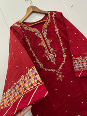 Khaddi net kurta