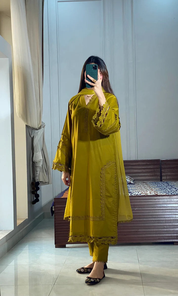 BASIC SHABY 3PC DRESS
