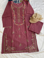 NORA LAWN 3PC DRESS