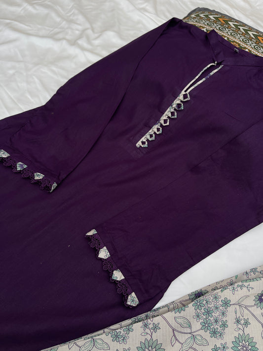 TASHO BASIC LAWN OUTFIT (PURPLE)