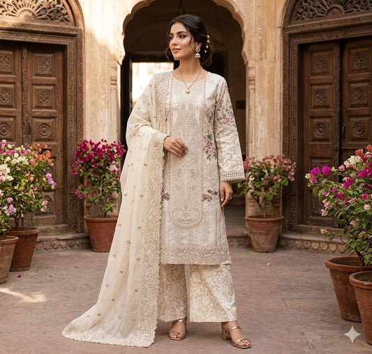 MARIA B LAWN 3PC DRESS