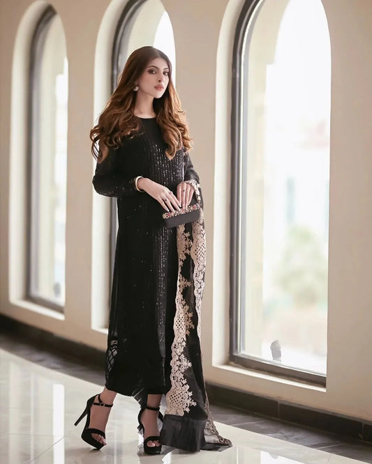 Classic chiffon dress