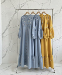 SHEEN LAWN MAXI DRESS