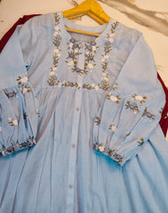 SHEEN LAWN MAXI DRESS