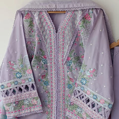 MAROSH 3PC LAWN DRESS (LAVENDER)