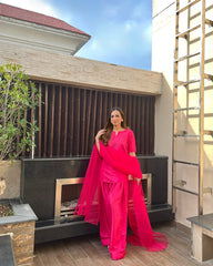 ANAYA 3PC FARSHI SHALWAR DRESS