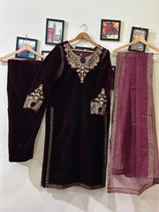 Velvet dress