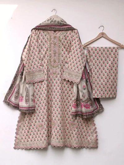 SHAYNA 3PC LAWN DRESS