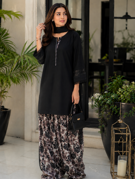 TASHO BASIC LAWN OUTFIT (black )