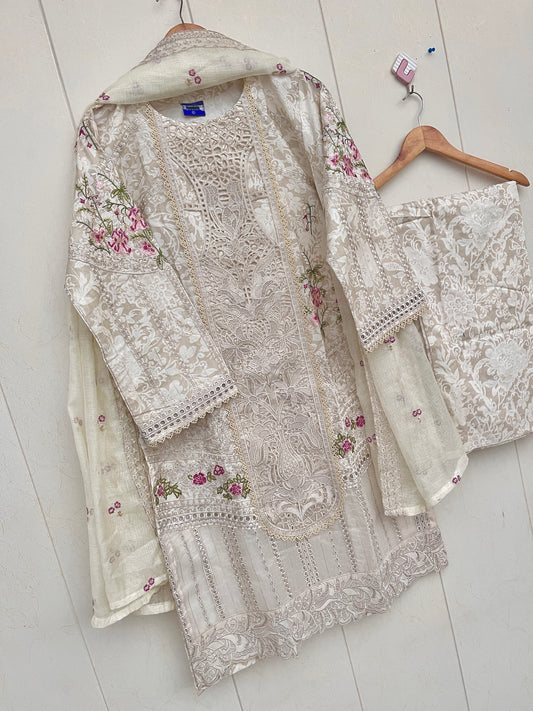 MARIA B LAWN 3PC DRESS