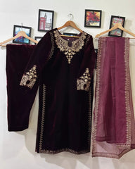 Velvet dress